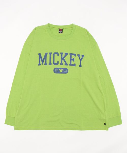 Disney(ディズニー)の「親子お揃い ディズニー カレッジロゴロンT 7277A(Tシャツ/カットソー・レディース・ブラック系1/チェリーピンク/イエロー×グリーン/ブラック系2・S/XL/L/M)」の9枚目の写真