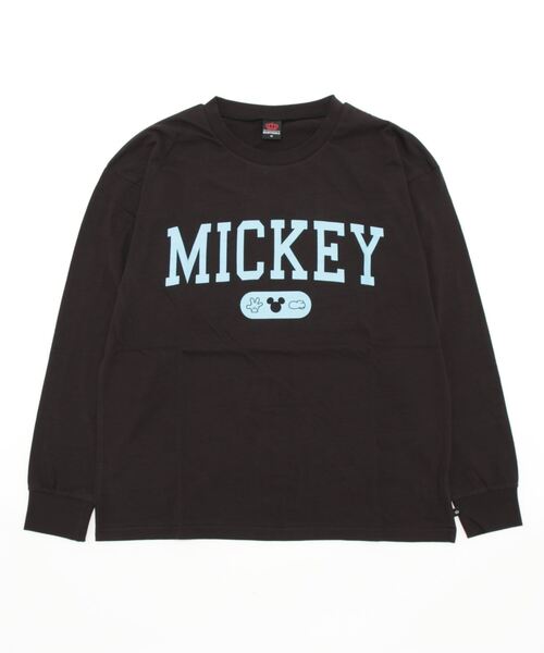 Disney(ディズニー)の「親子お揃い ディズニー カレッジロゴロンT 7277A(Tシャツ/カットソー・レディース・ブラック系1/チェリーピンク/イエロー×グリーン/ブラック系2・S/XL/L/M)」の12枚目の写真