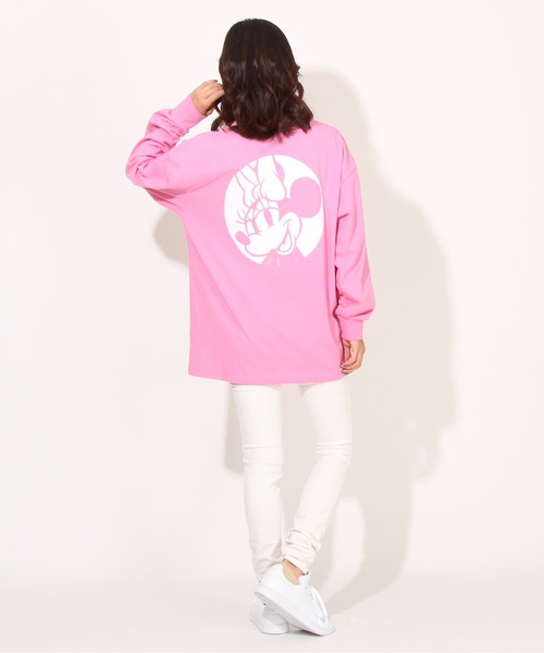 Disney(ディズニー)の「親子お揃い ディズニー カレッジロゴロンT 7277A(Tシャツ/カットソー・レディース・ブラック系1/チェリーピンク/イエロー×グリーン/ブラック系2・S/XL/L/M)」の20枚目の写真