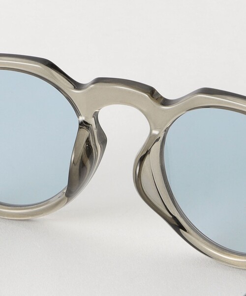 Jugaad14（ジュガードフォーティーン）の「【一部別注】＜jugaad14＞HORIZON ホライゾン ファッション用グラス（メガネ・メンズ・ブラウン/イエロー/ダークグレー/ネイビー/その他2・FREE）」の10枚目の写真