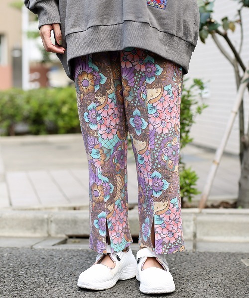チチカカ(チチカカ)の「吸湿発熱プリントパンツ(その他パンツ・レディース・その他1/ブラック/その他2・FREE)」の3枚目の写真