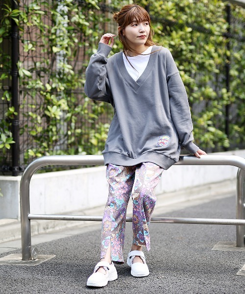 チチカカ(チチカカ)の「吸湿発熱プリントパンツ(その他パンツ・レディース・その他1/ブラック/その他2・FREE)」の12枚目の写真