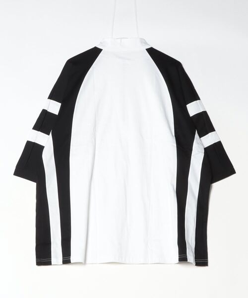 BLUE TORNADO（ブルートルネード）の「B ﾊｲｼｮｸｷﾘｶｴﾊｰﾌZipﾄﾞﾙﾏﾝ（Tシャツ/カットソー・メンズ・アイボリー・F）」の2枚目の写真