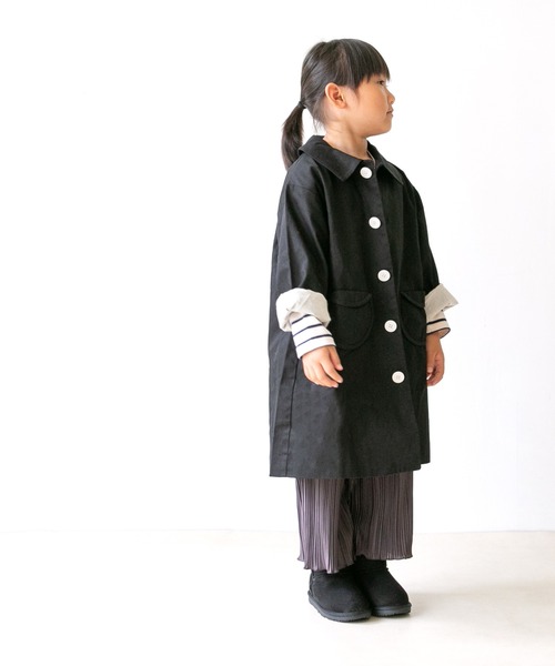 mooimooi(モーイモーイ)の「撥水 キッズムートンブーツ(ブーツ・キッズ・チャコールグレー/ブラック/ベージュ/キャメル/ダークブラウン/ブルー/スモークピンク/アニマル/アイボリー系・16.0cm/17.0cm/18.0cm/19.0cm/20.0cm/21.0cm)」の17枚目の写真