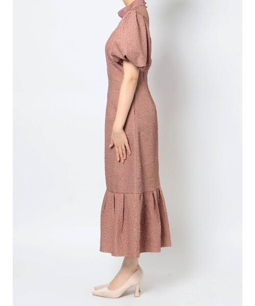 LAGUNAMOON（ラグナムーン）の「LADYジャガードフォルムドレス（ドレス・レディース・ブラック/ピンク/グリーン・SMALL/MEDIUM）」の19枚目の写真