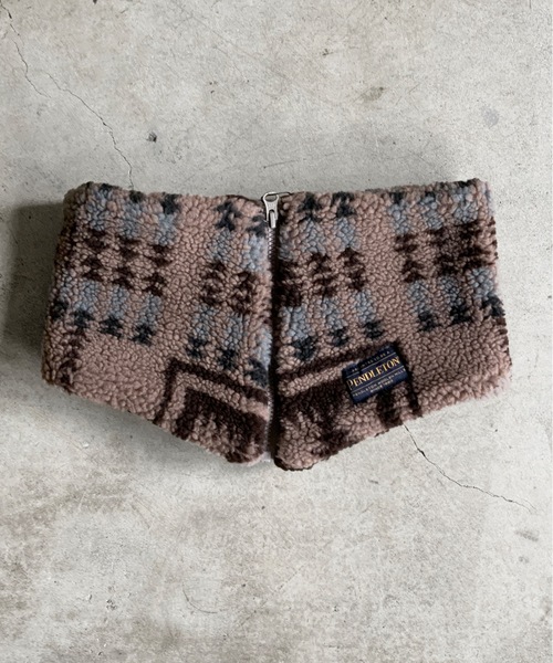 ST:JQD BOA NECK WARMER ペンドルトン ネイティブ柄 ボアネック