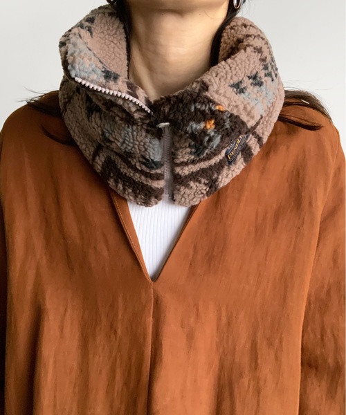 ST:JQD BOA NECK WARMER ペンドルトン ネイティブ柄 ボアネック ST:JQD BOA NECK WARMER ペンドルトン ネイティブ柄 ボアネック