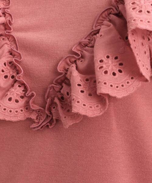 Cutie Blonde（キューティーブロンド）の「◆【360度 映える】レースフリル スウェット（スウェット・レディース・ブラック/ホワイト系/ピンク系・02/03）」の16枚目の写真