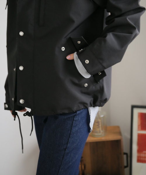 B.C STOCK（ベーセーストック）の「RETRO OUT DOOR マウンテンパーカー（マウンテンパーカー・メンズ・ベージュ/グリーン/ブラック・SMALL/MEDIUM/LARGE）」の7枚目の写真