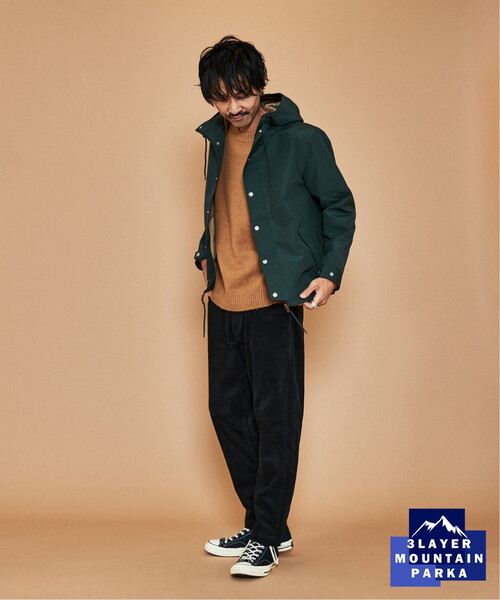 B.C STOCK（ベーセーストック）の「RETRO OUT DOOR マウンテンパーカー（マウンテンパーカー・メンズ・ベージュ/グリーン/ブラック・SMALL/MEDIUM/LARGE）」の16枚目の写真