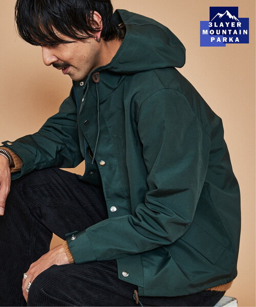 B.C STOCK（ベーセーストック）の「RETRO OUT DOOR マウンテンパーカー（マウンテンパーカー・メンズ・ベージュ/グリーン/ブラック・SMALL/MEDIUM/LARGE）」の18枚目の写真