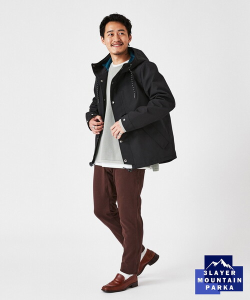 B.C STOCK（ベーセーストック）の「RETRO OUT DOOR マウンテンパーカー（マウンテンパーカー・メンズ・ベージュ/グリーン/ブラック・SMALL/MEDIUM/LARGE）」の20枚目の写真