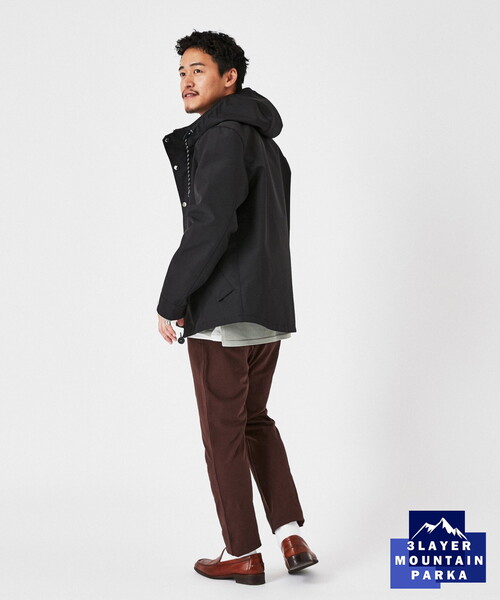 B.C STOCK（ベーセーストック）の「RETRO OUT DOOR マウンテンパーカー（マウンテンパーカー・メンズ・ベージュ/グリーン/ブラック・SMALL/MEDIUM/LARGE）」の21枚目の写真