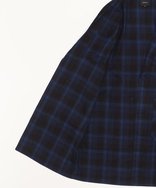 superNova.(スーパーノヴァ)の「Wind robe shirt - Flannel check(その他アウター・メンズ・ネイビー・M)」の3枚目の写真