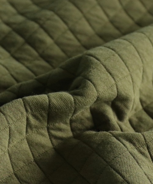 antiqua（アンティカ）の「目を惹く！深めＶネックキルティングベスト（ベスト・レディース・ブラック/カーキ・FREE）」の12枚目の写真