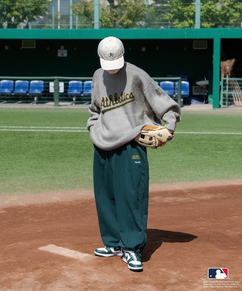 セール】Perushu × MLB コラボスウェットパンツ（スウェット