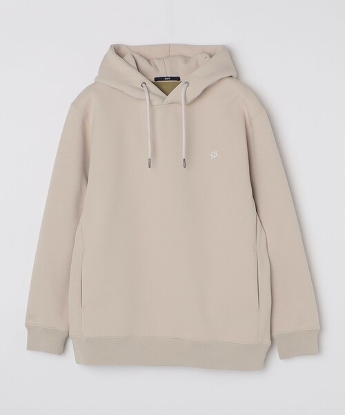 SHIPS（シップス）の「*SHIPS: ワンポイント ロゴ 梨地 ボンディング フリース プルオーバー パーカー（パーカー・メンズ・ブラック/グレー/ベージュ・SMALL/MEDIUM/LARGE/X-LARGE）」の20枚目の写真