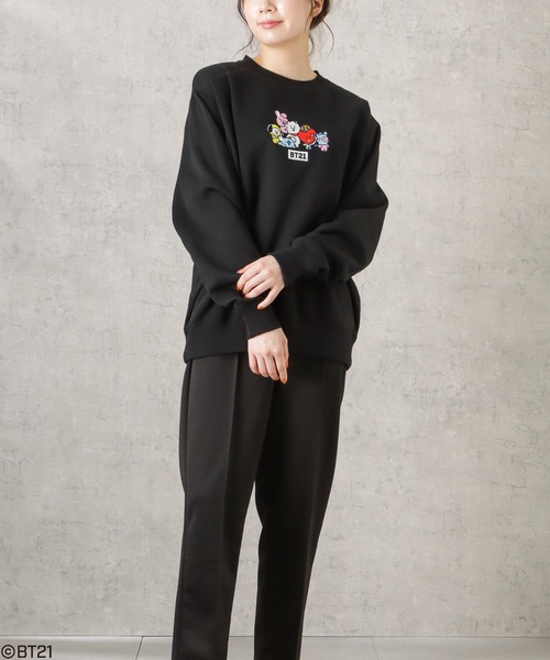 BT21FRGMT ＲＪ　フード付きスウェットシャツ BT21FRGMT RJフード付きスウェットシャツ