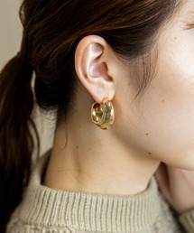 SMELLY | メタルワイドフープピアス(ピアス（両耳用）)