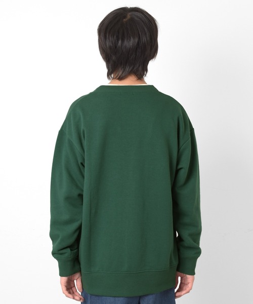 GLAZOS（グラソス）の「裏毛・ベーシックカーディガン（カーディガン/ボレロ・キッズ・ダークグリーン/ブラック/グレー・160cm/140cm/150cm/170cm）」の14枚目の写真