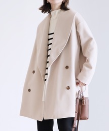 ミドル丈Pコート