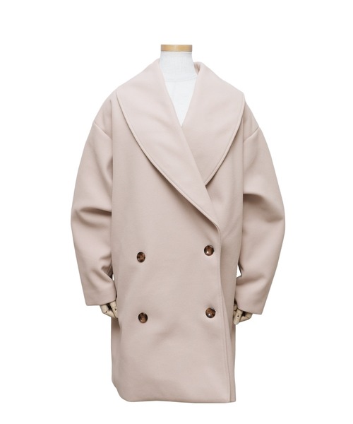 reca（レカ）の「ミドル丈Pコート（その他アウター・レディース・グリーン系その他/ブラック/アイボリー・M/L）」の20枚目の写真