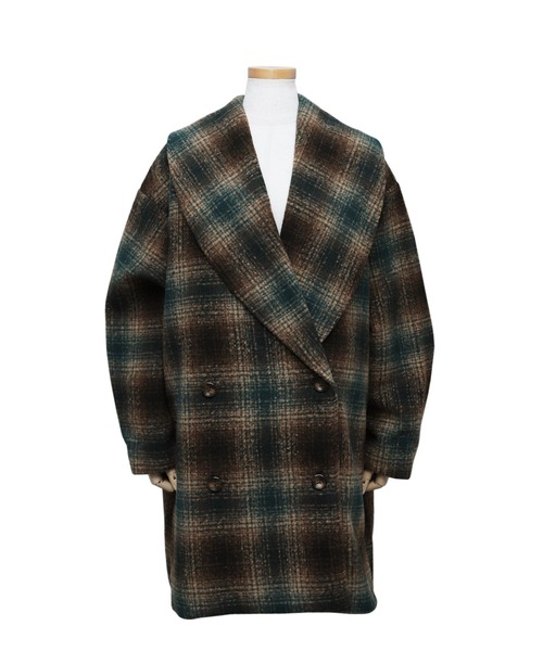 reca（レカ）の「ミドル丈Pコート（その他アウター・レディース・グリーン系その他/ブラック/アイボリー・M/L）」の22枚目の写真