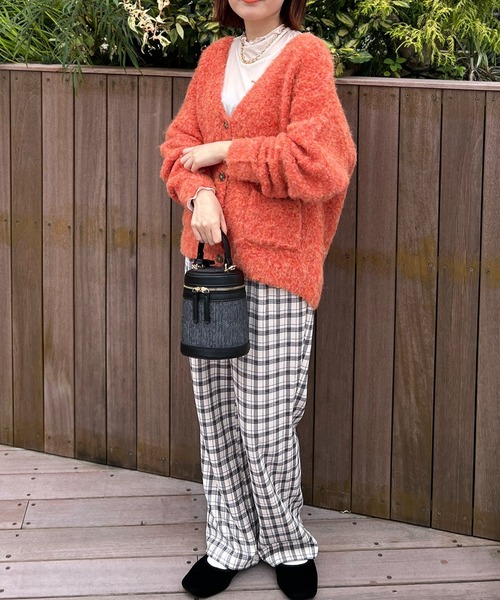 un dix cors（アンディコール）の「コーデが華やぐ　バニティバッグ（ハンドバッグ・レディース・ブラック/レッド/ベージュ・FREE）」の7枚目の写真