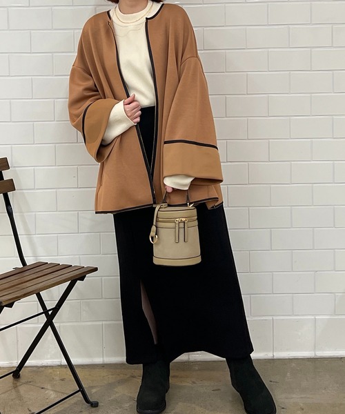 un dix cors（アンディコール）の「コーデが華やぐ　バニティバッグ（ハンドバッグ・レディース・ブラック/レッド/ベージュ・FREE）」の17枚目の写真