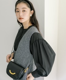 包み釦テンセルブラウス