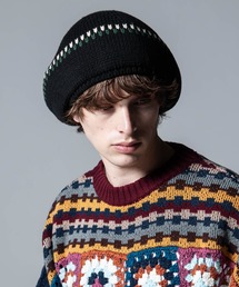 glamb(グラム)  ニットベレー帽 glamb グラム ベレー Brushed Knit Beret ニットベレー : ARTIF