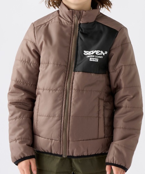   BOBCAT ダウンジャケット キッズ 6-7 セール】【SEVEN2】キッズ中綿ジャケット（ダウンジャケット/コート