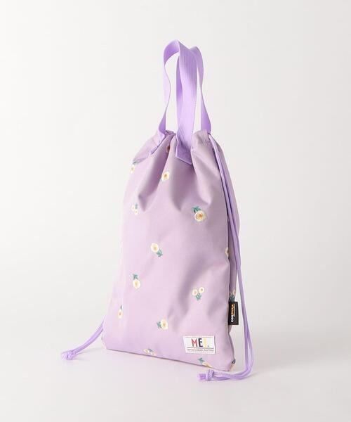 Flower⌘Mei様　オーダー　トートバッグ　シューズ入れ 別注】＜MEI＞EX シューズバッグ フラワー（トートバッグ）｜MEI（メイ