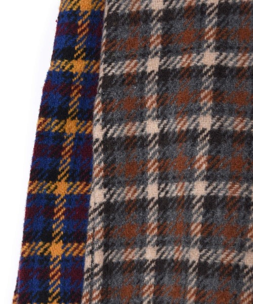 w closet（ダブルクローゼット）の「【マルチウェイ】チェックベスト&シャツワンピースSET（シャツワンピース・レディース・ブルー/ブラウン・FREE）」の21枚目の写真