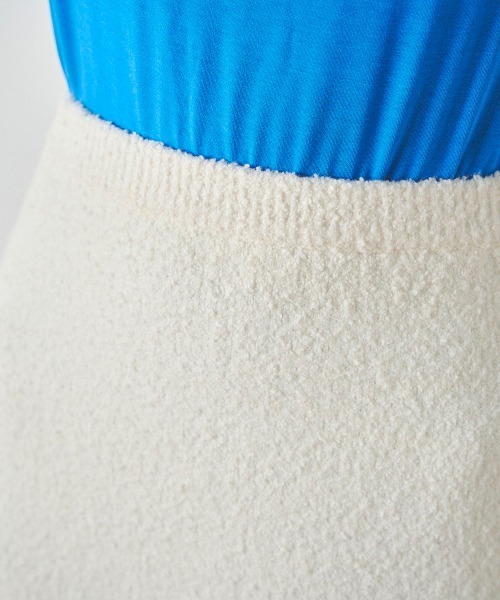 ブークレーニットスカート《手洗い可能》