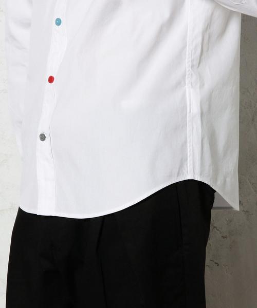 green label relaxing(グリーンレーベルリラクシング)の「【WEB限定】★★B/CRA P/OX EMBRO BD シャツ(シャツ/ブラウス・メンズ・ロイヤルブルー/ホワイト・X-LARGE/SMALL/MEDIUM/LARGE)」の14枚目の写真