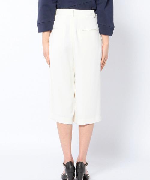 Another Edition（アナザーエディション）の「ポリエステルダブルクロス6分パンツ/AEBC　PE ダブルクロス 6ブ PT◆（その他パンツ・レディース・オフホワイト/ブラック・MEDIUM/SMALL）」の3枚目の写真