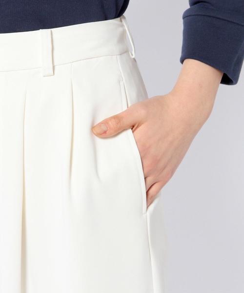 Another Edition（アナザーエディション）の「ポリエステルダブルクロス6分パンツ/AEBC　PE ダブルクロス 6ブ PT◆（その他パンツ・レディース・オフホワイト/ブラック・MEDIUM/SMALL）」の12枚目の写真