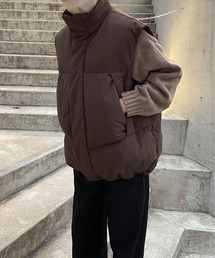 【cafune】 カフネ　リモンタ　ダウンベスト カフネ（CAFUNE）ダウンベスト／ベージュ - 29,700円 | 通販