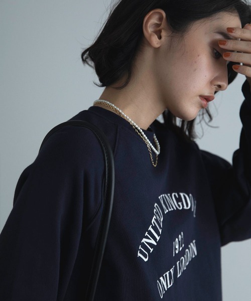 marjour（マージュール）の「CHAIN×PEARL NECKLACE（ネックレス・レディース・ホワイト系・FREE）」の2枚目の写真