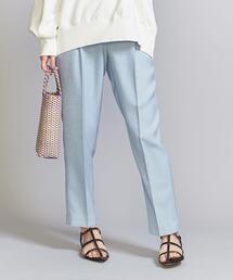 BEAUTY&YOUTH UNITED ARROWS | リネンライク タックテーパードパンツ -ウォッシャブル-(スラックス)