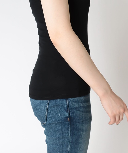 Cepica（セピカ）の「TioTio 2Wayパーツレースタンク（タンクトップ・レディース・グレー/ブラック/オフホワイト・FREE）」の13枚目の写真