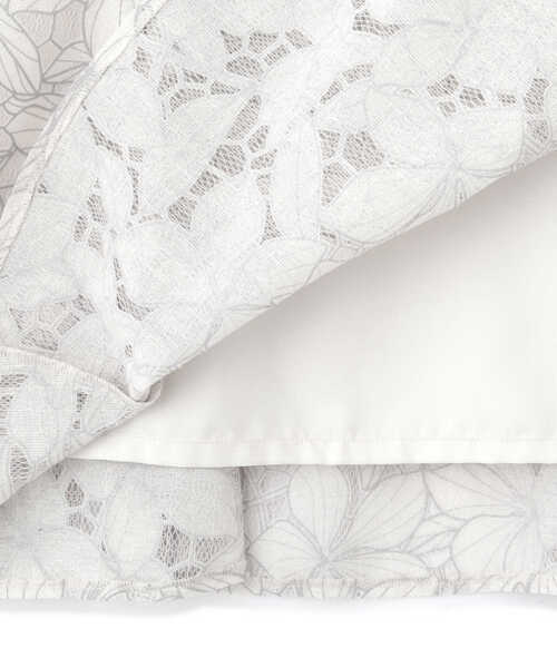 PROPORTION BODY DRESSING(プロポーションボディドレッシング)の「オパールマーメイドレーススカート / 1213120209(スカート・レディース・グレー/ブルー・SMALL/MEDIUM)」の9枚目の写真