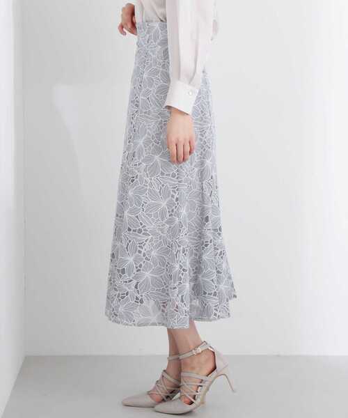 PROPORTION BODY DRESSING(プロポーションボディドレッシング)の「オパールマーメイドレーススカート / 1213120209(スカート・レディース・グレー/ブルー・SMALL/MEDIUM)」の16枚目の写真