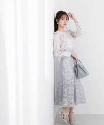 PROPORTION BODY DRESSING | オパールマーメイドレーススカート / 1213120209(スカート)