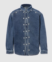 Y/Project | CLASSIC BUTTON PANEL DENIM SHIRT(シャツ/ブラウス)