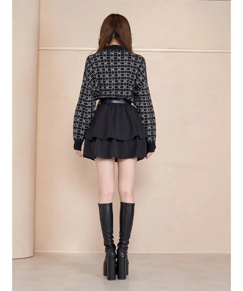 DDロゴボリュームニットトップス（ニット/セーター）｜Darich