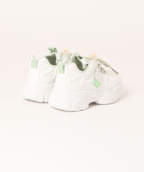 URBAN CHERRY（アーバンチェリー）の「デザインダッドシューズ（スニーカー・キッズ・グリーン/ピンク/グレー・18.0cm/22.0cm/20.0cm/17.0cm/19.5cm/17.5cm/21.5cm/18.5cm/16.5cm/21.0cm/20.5cm/19.0cm）」の16枚目の写真