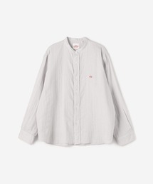 DANTON | DANTON | 〈別注〉ダブルガーゼ バンドカラーシャツ WOMEN(シャツ/ブラウス)