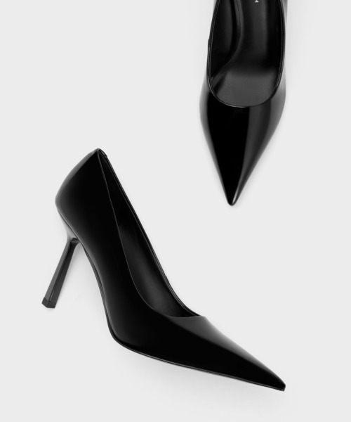 CHARLES & KEITH(チャールズ & キース)の「【販売終了】ポインテッドトゥ パンプス(パンプス・レディース・ライラック/ブラック・25.5cm/23.5cm/25cm/22.5cm/23cm/24.5cm/22cm)」の6枚目の写真